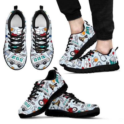 Paramedic Sneakers for Men (Light Blue). Click this image for more details!
