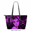 Calavera Girl Faux Leather Tote Bag in Pink