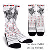Alice in Wonderland White Rabbit Socks (Classic-Style Bookish Socks for Your Literary Feet)