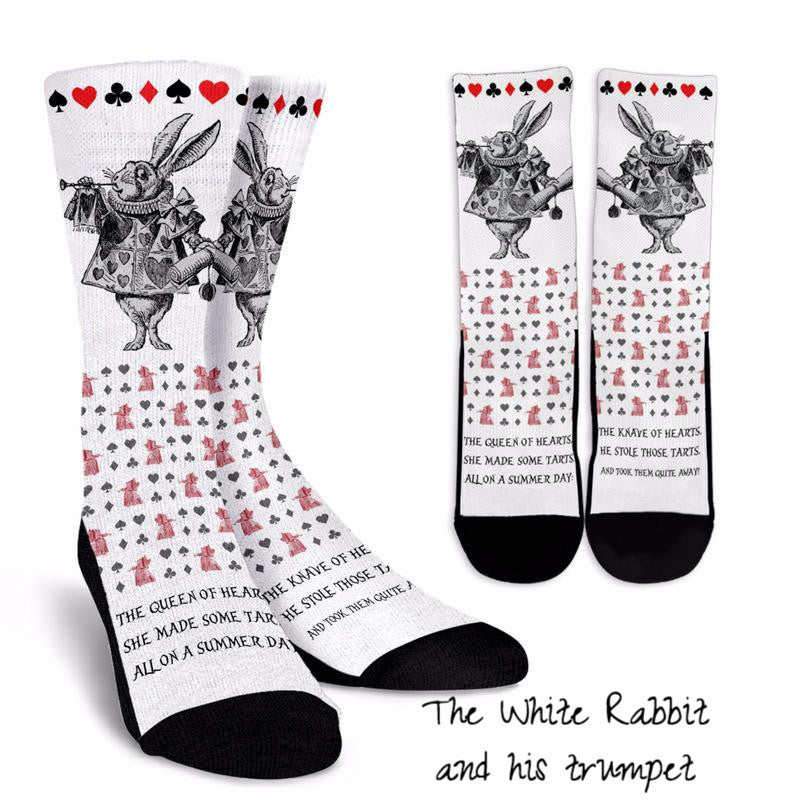 Alice in Wonderland Socks (Classic Style)