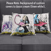 Alice in Wonderland Tarot Throw Pillow Scatter Cushions