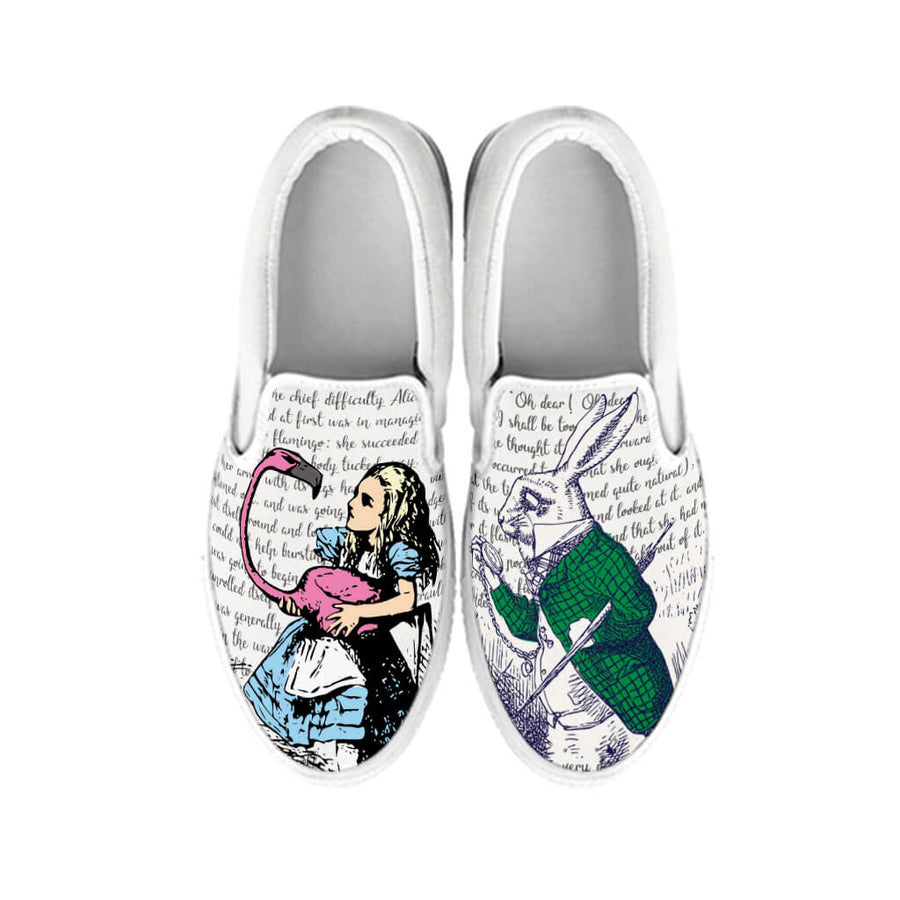 Alice in Wonderland Bookish Shoes for Women