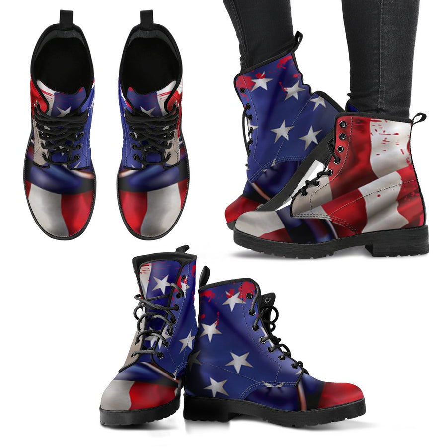 American Flag Boots for Women – Patriotic Boots