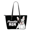 Frenchie Mom Eco-Leather Tote Bag (French Bulldog). Click this image for more details!