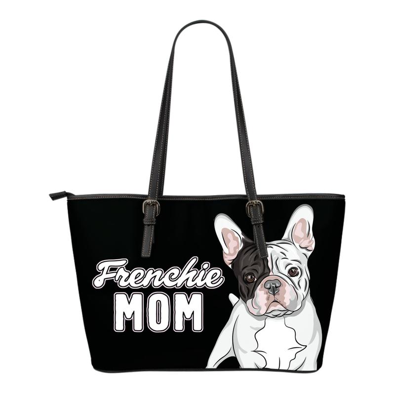 Frenchie Mom/Mum Eco-Leather Tote Bag (French Bulldog)