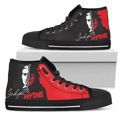Jekyll & Hyde High-Top Canvas Shoes for Men