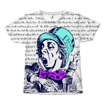 Alice in Wonderland Mad Hatter Shirt (Literary Style)