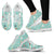 Nurse Sneakers with Caduceus for Women - Turquoise