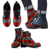 American Flag Boots for Men – Patriotic Boots - Space Flag Boots