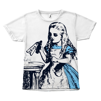 Alice in Wonderland 'Drink Me' Shirt (Literary Style)